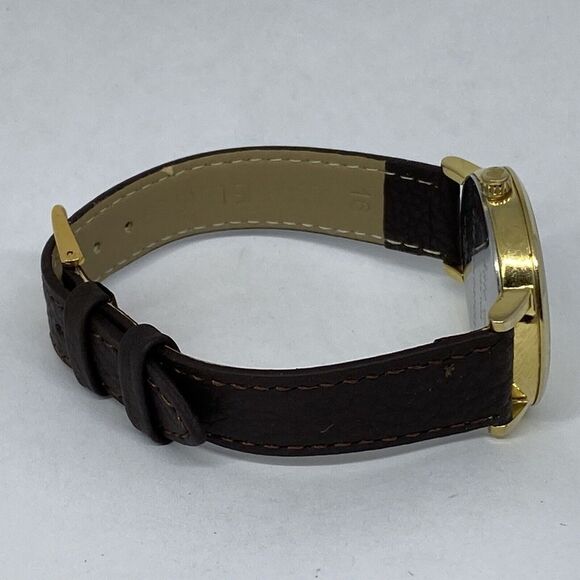 Kate Spade 0403 Women's Brown Leather Analog Gold Dial Quartz Wrist Watch XX600 - Picture 12 of 12